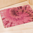 Pink Tie Dye Print Door Mat