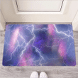 Lightning Aurora Galaxy Space Door Mat