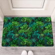 Palm Leaf Tropical Print Door Mat