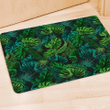 Palm Leaf Tropical Print Door Mat