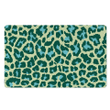 Green Cheetah Door Mat