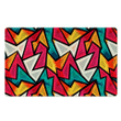 Abstract Geometric Colorful Door Mat