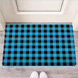 Buffalo Plaid Blue Print Door Mat