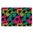 Palm Leaf Hawaiian Print Pattern Door Mat