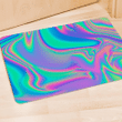 Abstract Pastel Holographic Door Mat