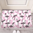 Flamingo Pineapple Print Door Mat