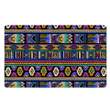 Multicolor Native Aztec Doodle Element Door Mat