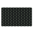 Black And White Polka Dot Door Mat