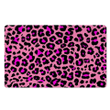 Pink Cheetah Leopard Door Mat