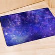 Galaxy Blue Space Door Mat