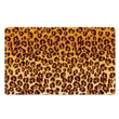 Gold Leopard Door Mat