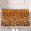 Gold Leopard Door Mat