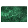 Green Nebula Galaxy Door Mat