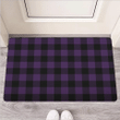 Purple Buffalo Plaid Door Mat