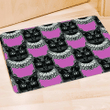 Black Cat Gothic Door Mat