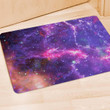Purple Nebula Galaxy Space Door Mat