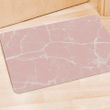 Pink Cracked Marble Door Mat