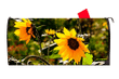 Sunflower Pattern Mailbox Cover