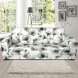 Attractive Beauty Of White Orchid Design Sofa Cover