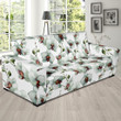 Attractive Beauty Of White Orchid Design Sofa Cover
