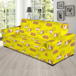 Peru And Yellow Guinea Pig Design Sofa Cover