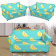 Sliced Lemon Theme Cute Style Sofa Cover