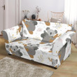 Cute Moment Of Koala Mom And Baby Pattern Sofa Cover