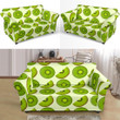 Fresh Kiwi Pattern Cute Style Sofa Cover