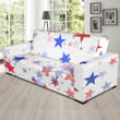 Usa Star In Bright Colors Design Sofa Cover