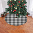 Grey Style Glen Tartan Tree Skirt Christmas