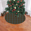 Vintage Graham Of Menteith Weathered Tartan Tree Skirt Christmas