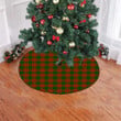 Awesome Menzies Green Modern Tartan Tree Skirt Christmas