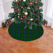 Green Background Henderson Modern Tartan Tree Skirt Christmas