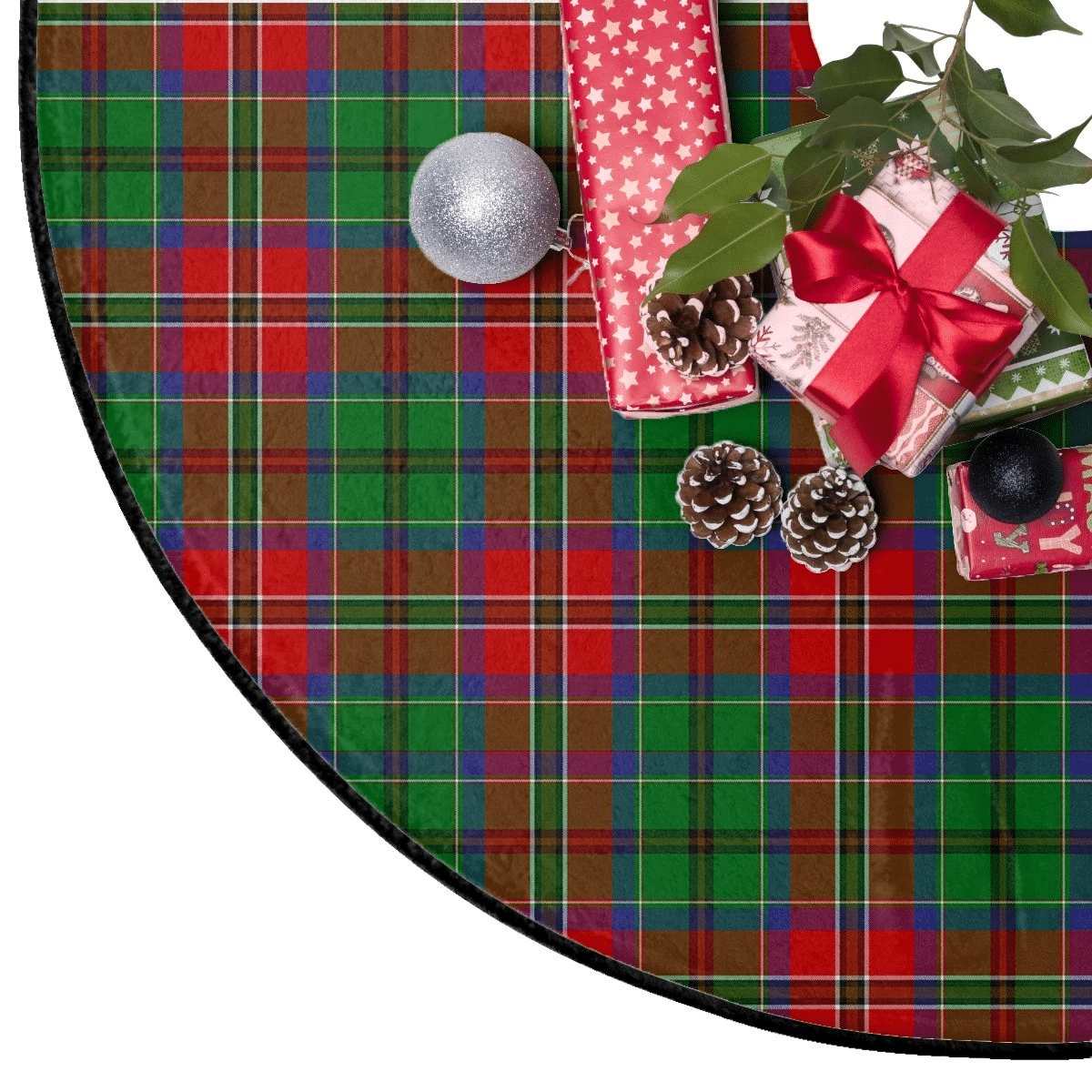 Nice Style Macculloch Tartan Tree Skirt Christmas