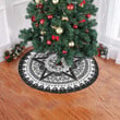 Cute Design Pentagram Wicca Christmas Tree Skirt