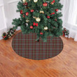 Saddle Brown Nicolson Hunting Weathered Tartan Tree Skirt Christmas