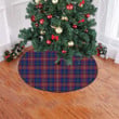 Cool Chisholm Hunting Modern Tartan Tree Skirt Christmas