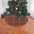 Vintage Design Macpherson Weathered Tartan Tree Skirt Christmas