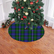 Blue And Green Donnachaidh Tartan Tree Skirt Christmas