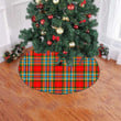 Bright Chattan Tartan Pattern Tree Skirt Christmas