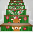 Green Theme Cute Deer Stair Stickers Stair Decals Home Decor