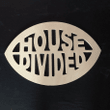 Nice House Divided Football Wooden Custom Door Sign Home Decor