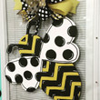 Nice Design Bumble Bee Wooden Custom Door Sign Home Decor With Bow