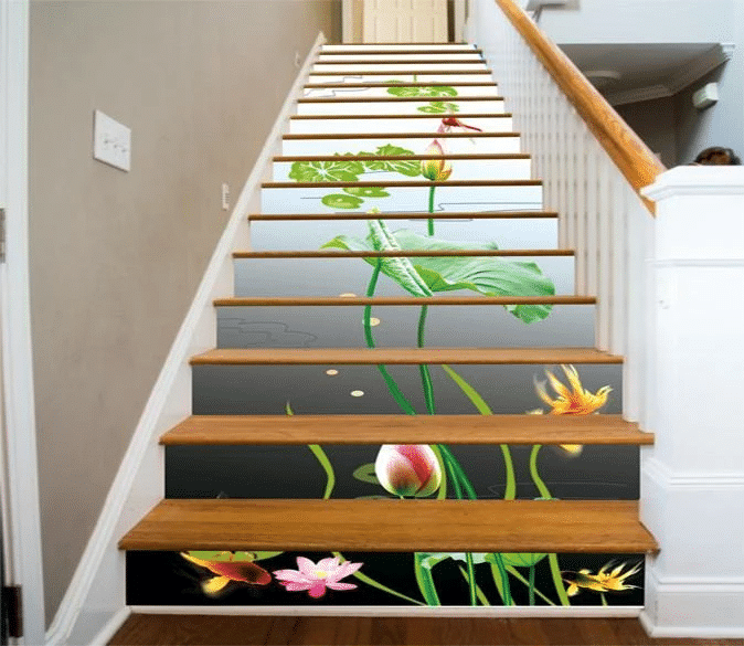 The Touch Of Nature Stair Stickers Stair Decals Home Decor