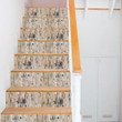 Ancient Style Weathered Wood Stair Stickers Stair Decals Home Decor