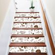 It's A Coffee Time Stair Stickers Stair Decals Home Decor