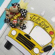 Pretty Design The School Bus Wooden Custom Door Sign Home Decor With Bow