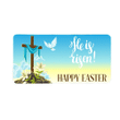 He Is Risen Happy Easter Wooden Rectangle Door Sign Home Decor