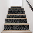 Black Board And Chalkboard Stair Stickers Stair Decals Home Decor