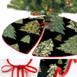 Camouflage Textures Background With Christmas Tree Christmas Tree Skirt Home Decor